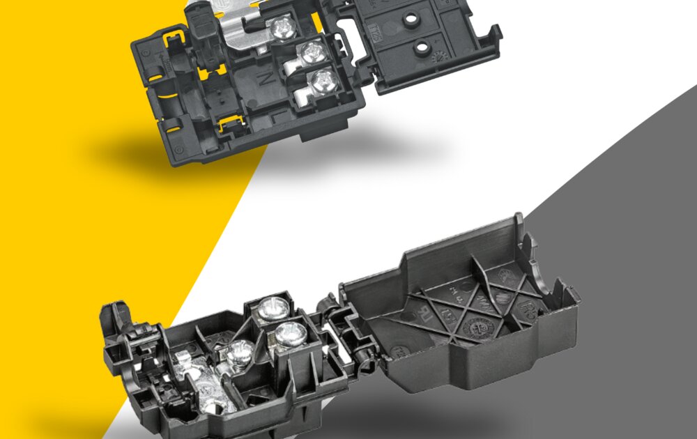 Cable connection boxes for single-phase applications
