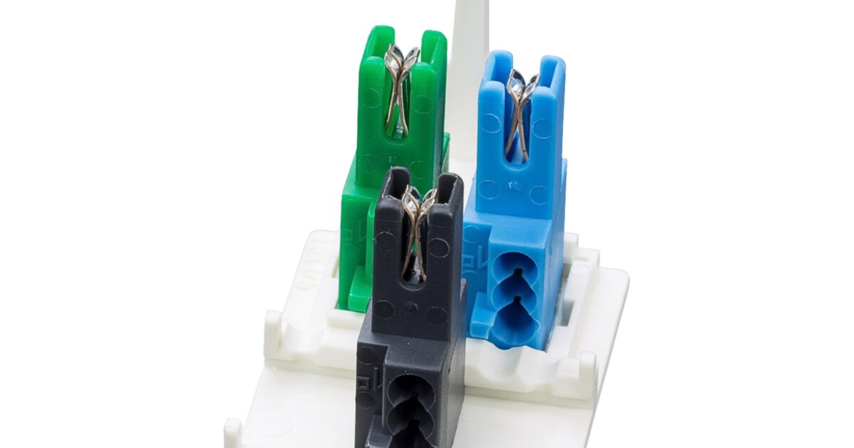 Plug for continuous-row lighting wiring system | LBK 1 ST - Electro ...