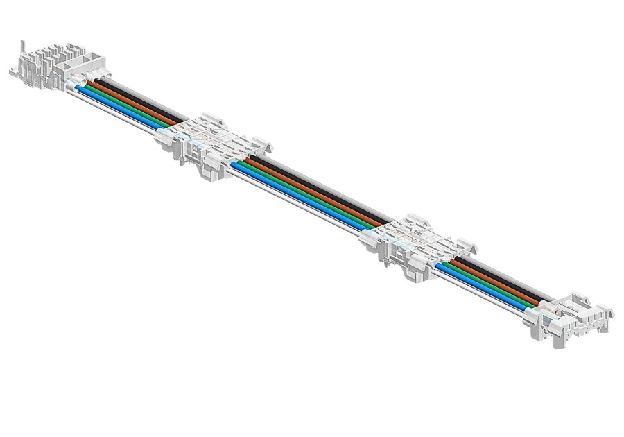 Continuous-row lighting system - Wiring system with 11 poles | DV LBK 2 ...