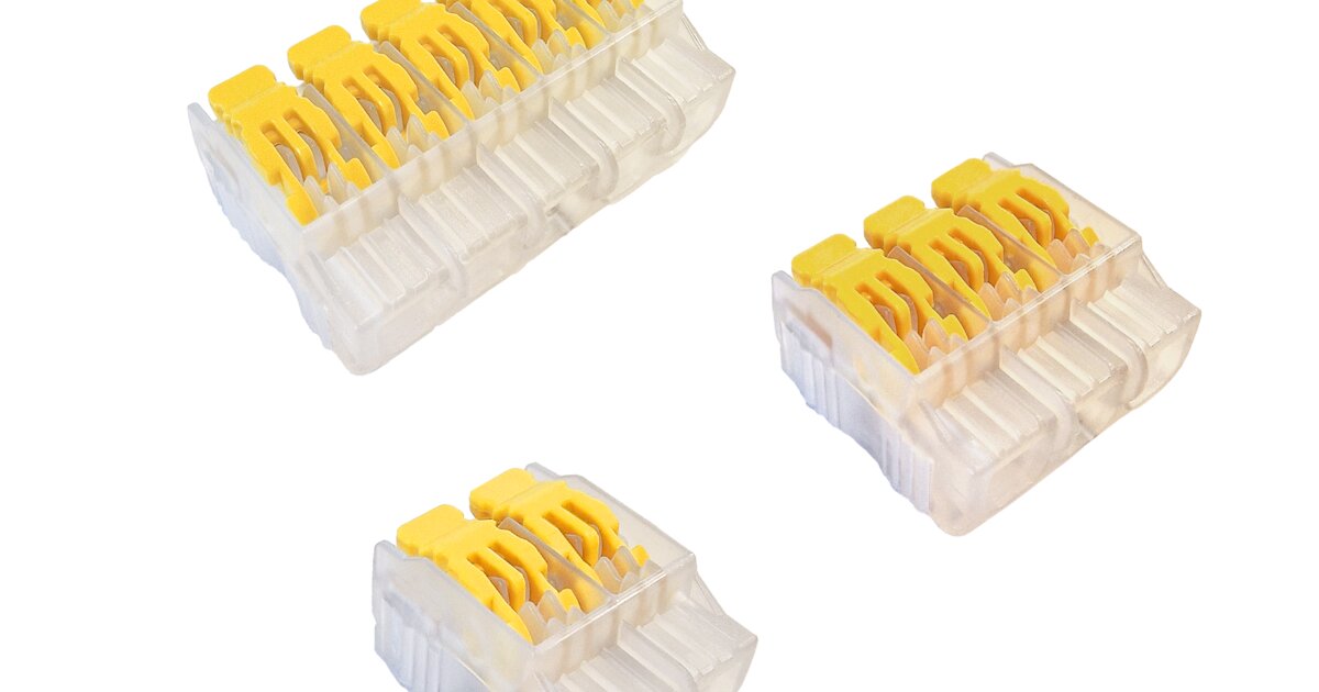 Screwless lever connector for lighting | SLC Terminal - Electro Terminal