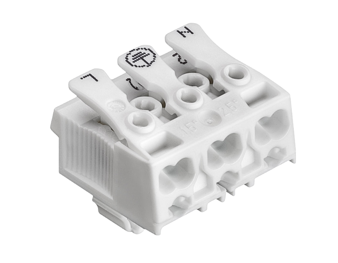 Screwless luminaire connector with interface | SLK 3 linect® - Electro ...