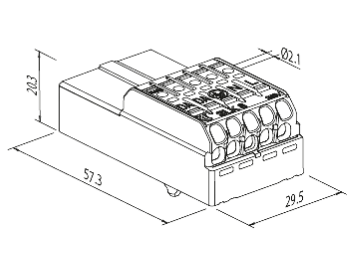 Lighting connector with Bluetooth | SLK 8 - Electro Terminal