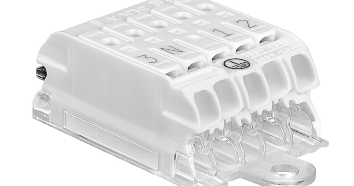 Compact luminaire connector | SLK X - Electro Terminal