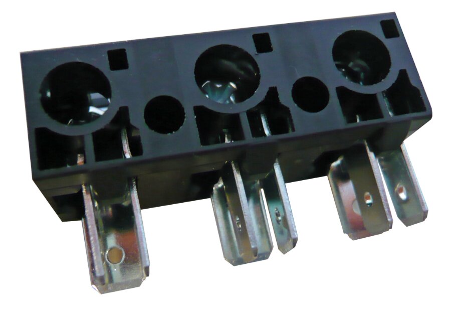 Flat terminal strip for household appliances | FKL - Electro Terminal