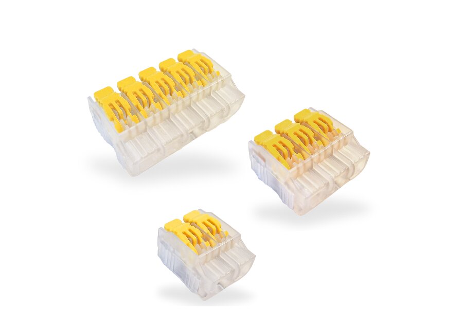 Screwless lever connector for lighting | SLC Terminal - Electro Terminal